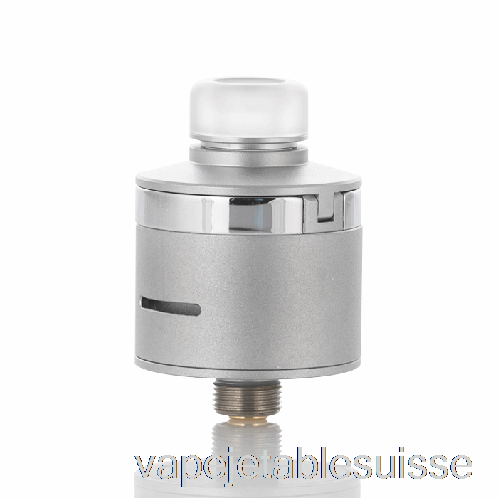 Vape Suisse Bp Mods Bushido V3 22mm Bf Rda Argent Givré + Argent Brillant